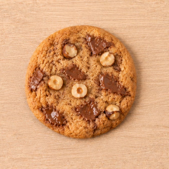 Cookie lait noisettes BUMP